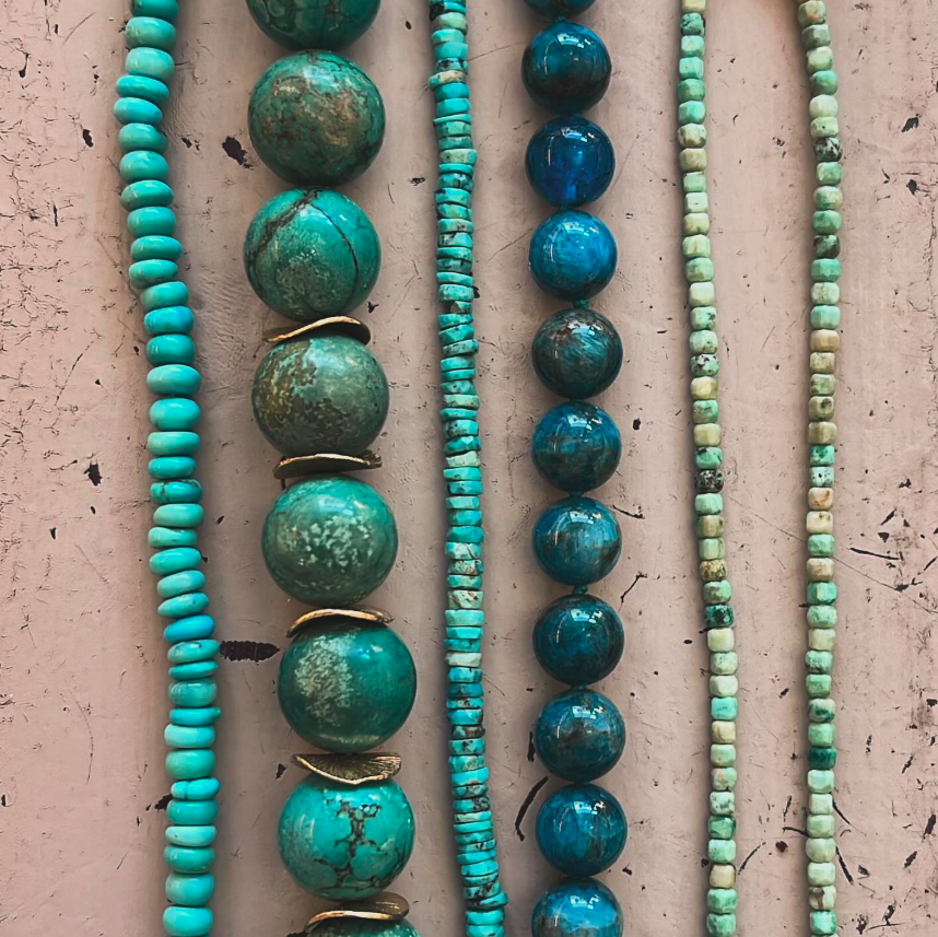 חרוזי טורקיז - Turquoise Beads