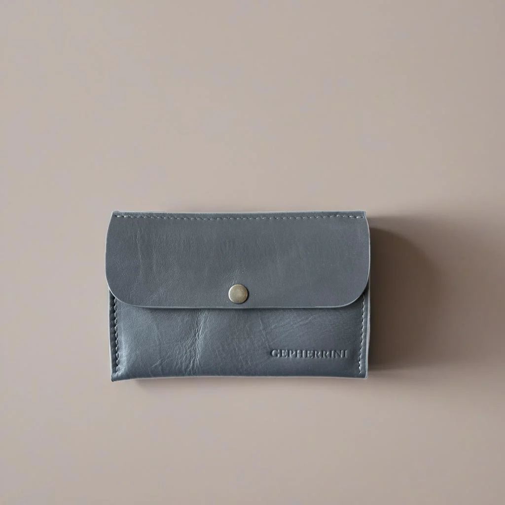 ארנק אפור - Grey Wallet
